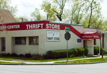 Crossroads Thrift Store and school supplies